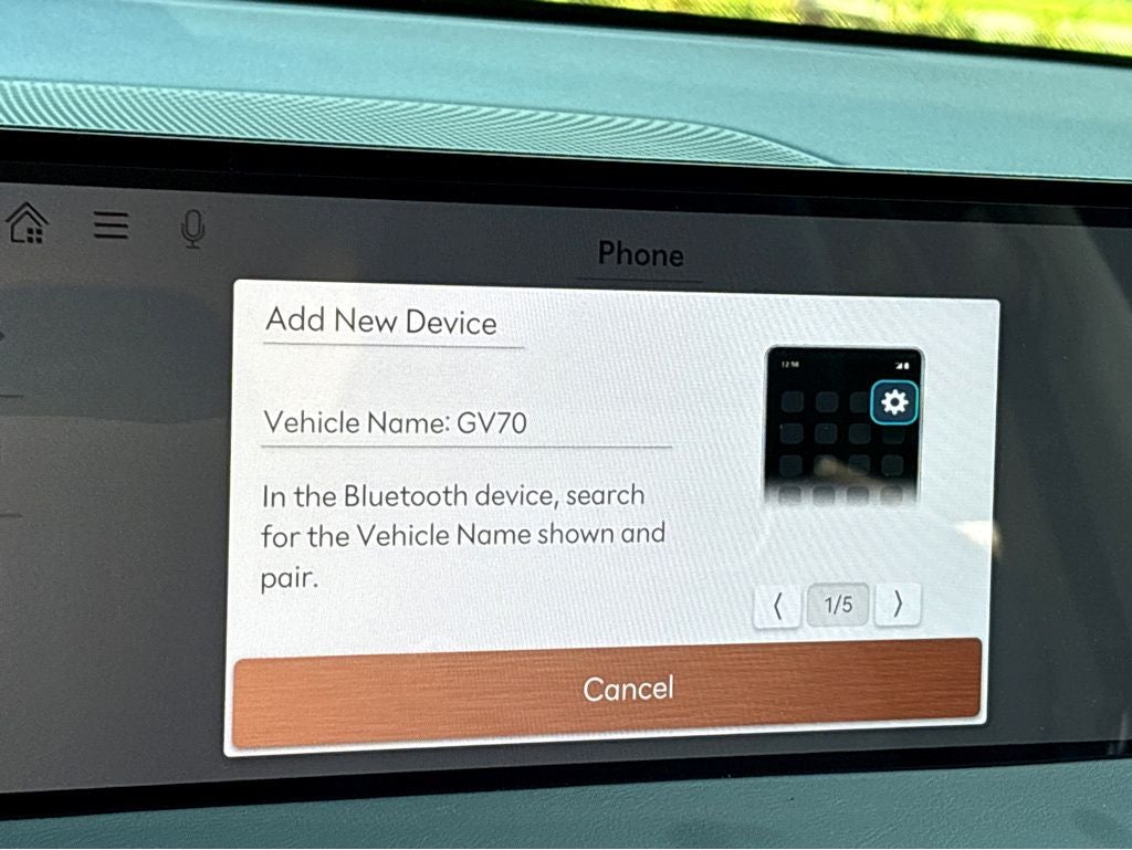 2026 Genesis GV70 2.5T Select