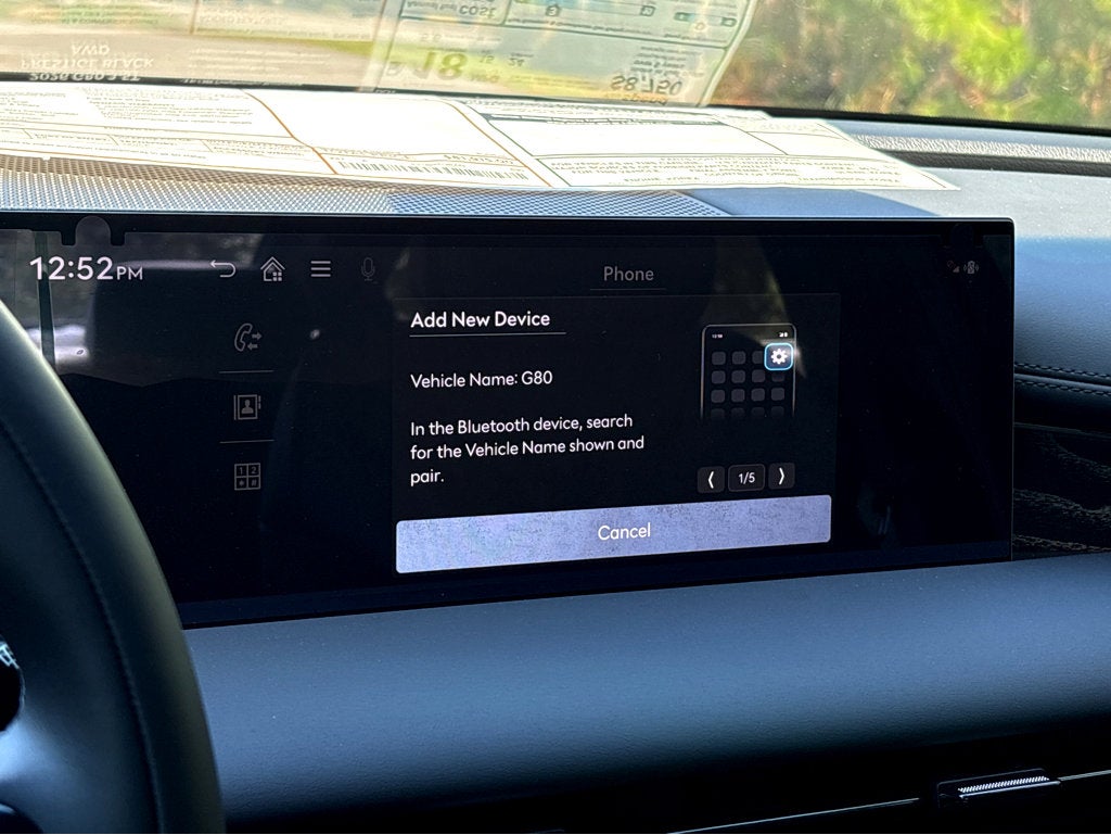 2026 Genesis G80 3.5T Prestige Black