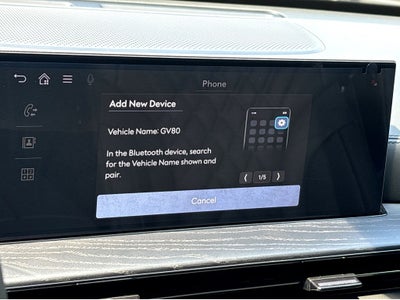 2026 Genesis GV80 3.5T Prestige Black