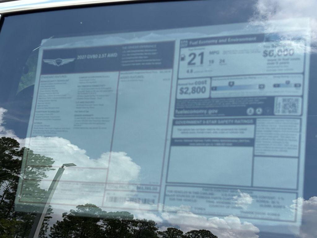 2027 Genesis GV80 2.5T