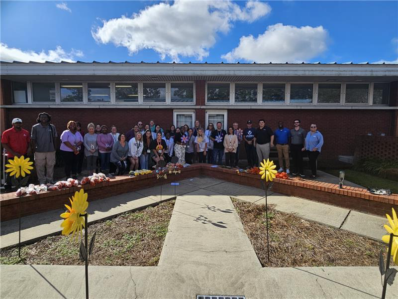GIES Courtyard Beautification