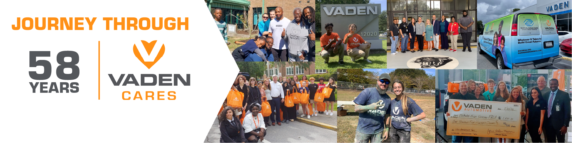 Vaden Family Photo Collage